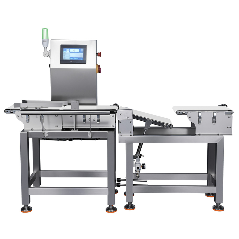 CheckWeigher машинного конвейерного конвейера шкала шкала. Промышленное взвешивание