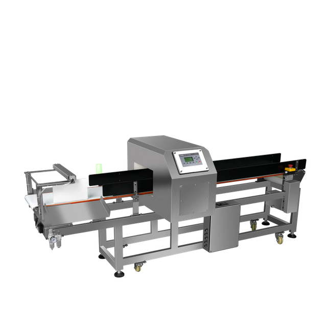 Металлодетектор с отбраковкой слева и справа для закусок