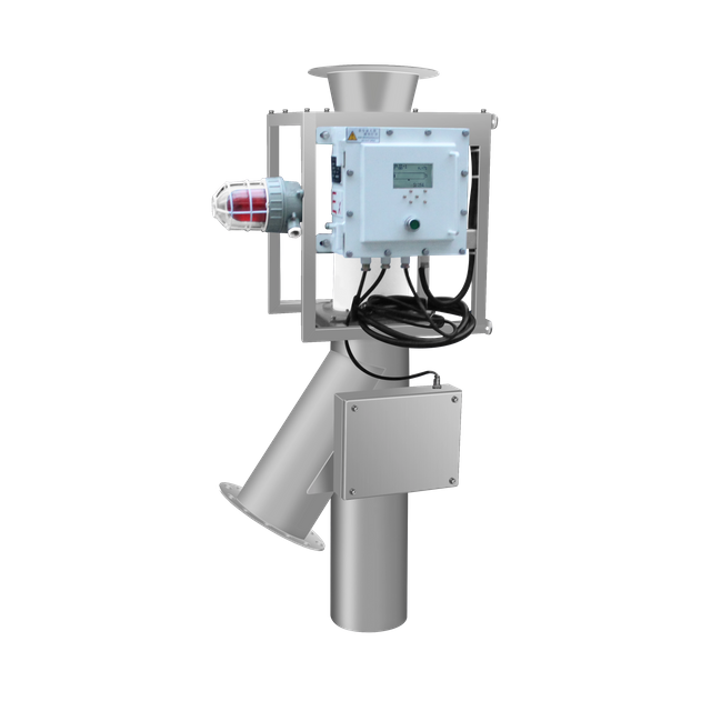 Взрывозащищенный металлический сепаратор для химического порошка