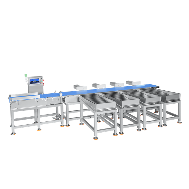 Четырехуровневая весовая сортировочная машина для помело, апельсина