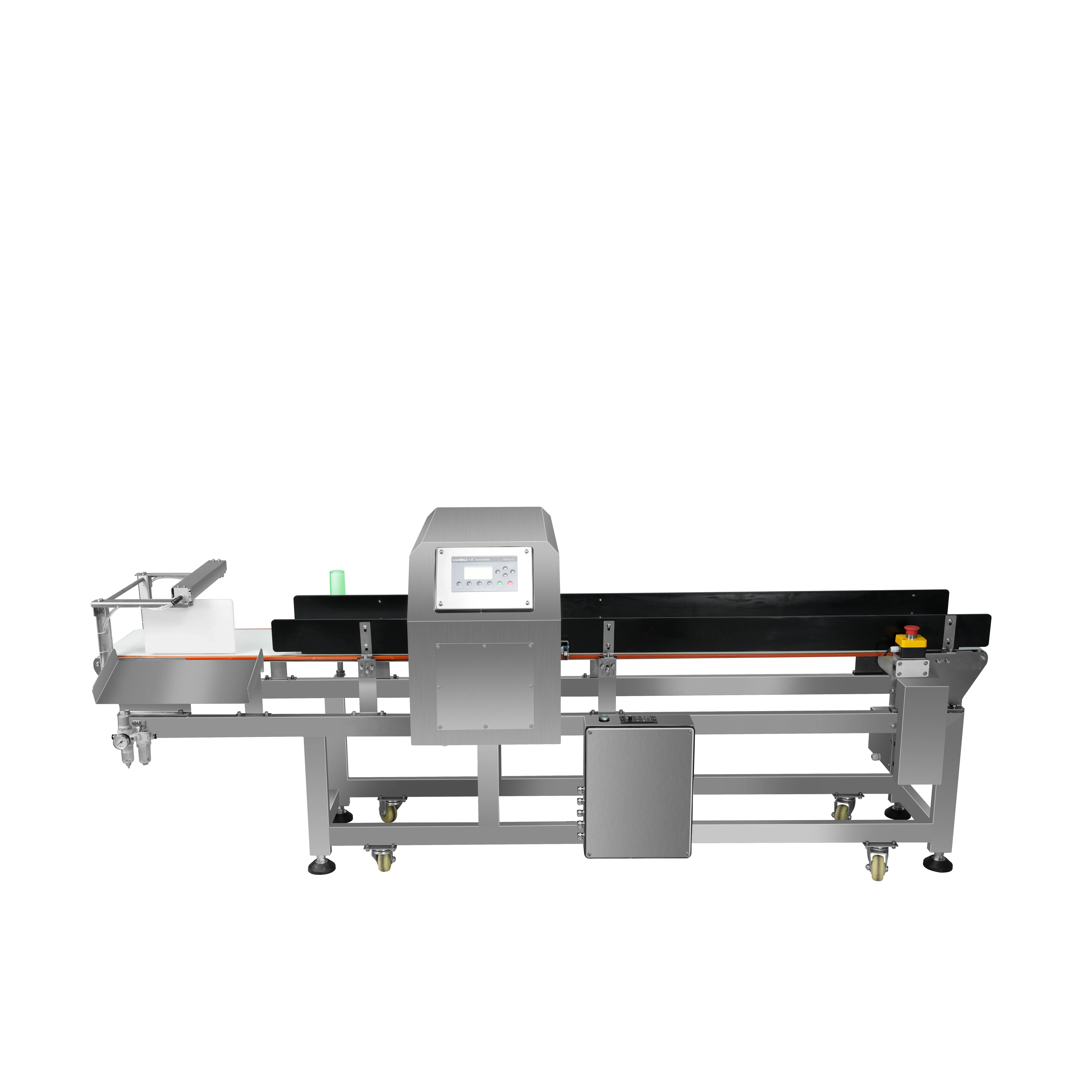 Металлодетектор с отбраковкой слева и справа для закусок