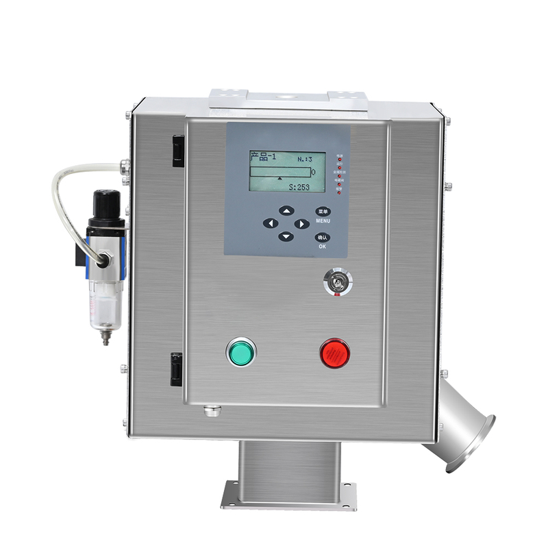 Разделитель детектора промышленного металла Обнаружение неплозной примеси из нержавеющей стали железа