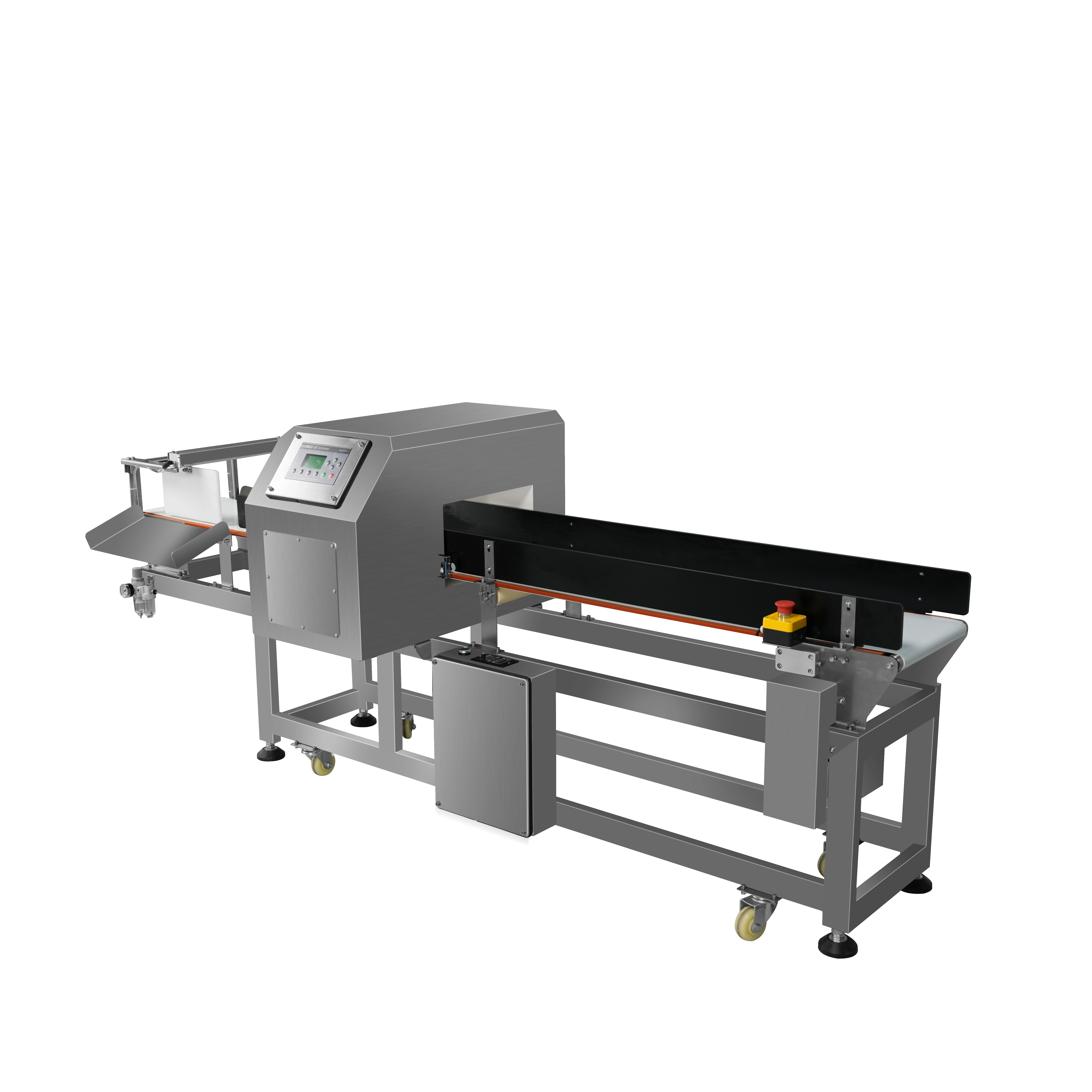 Металлодетектор с отбраковкой слева и справа для закусок
