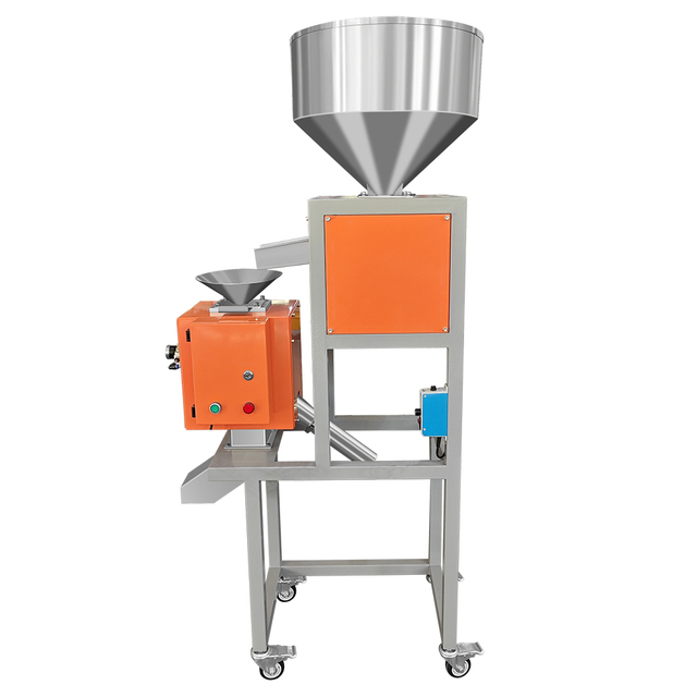 Металлический сепаратор свободного падения с вибрационной подачей пластика