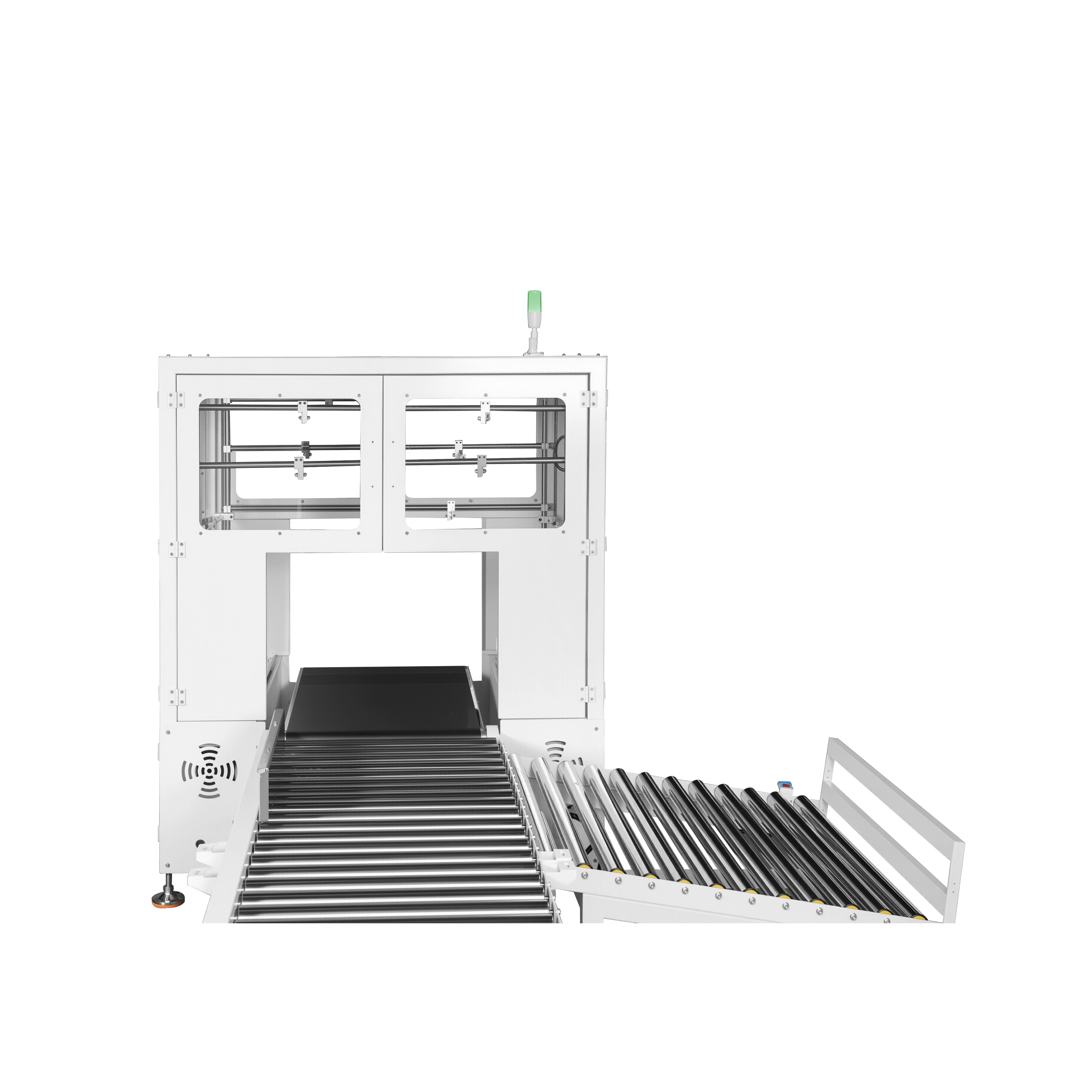 Закрытый чеквейер с динамическим взвешиванием для крупногабаритных продуктов 
