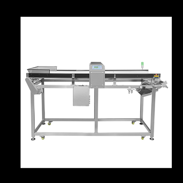 Металлодетектор с откидной заслонкой для сыпучих материалов