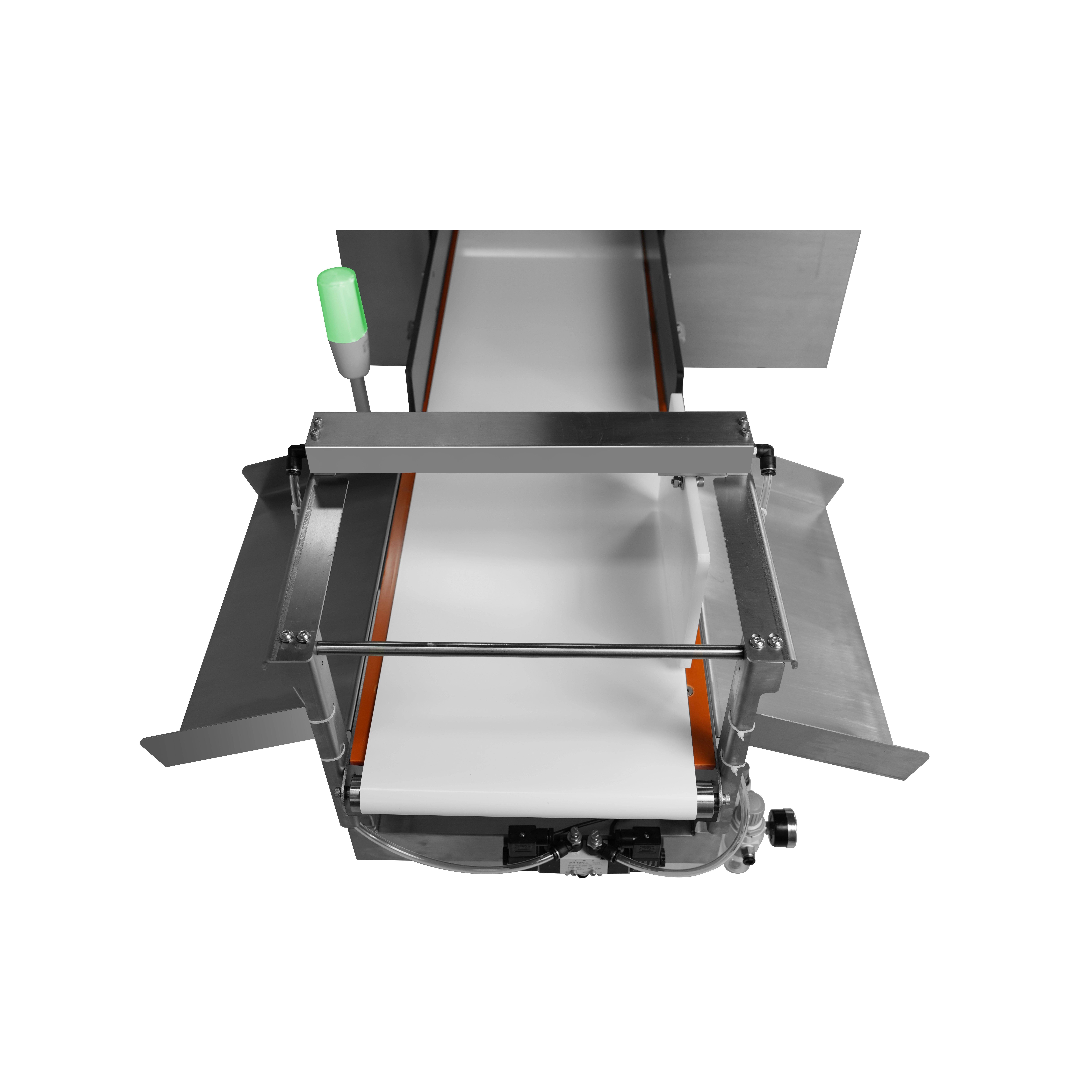Металлодетектор с отбраковкой слева и справа для закусок